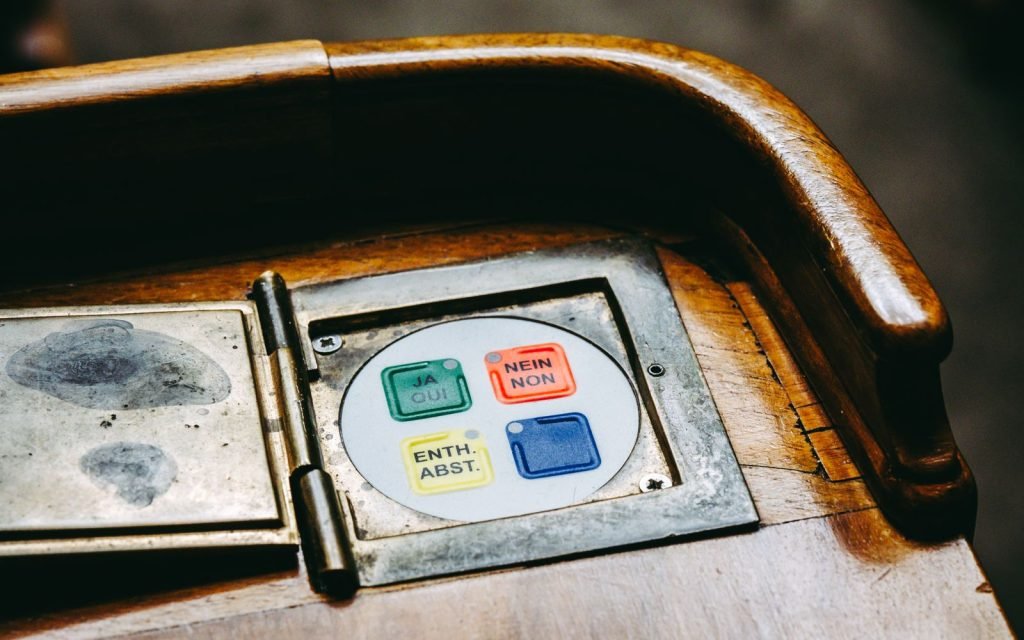 A panel of controls, and which one this actually turns