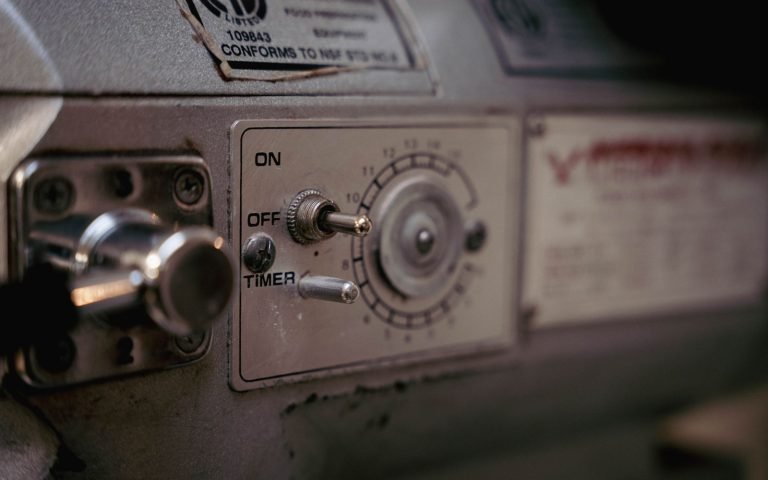 A panel of controls, and the question of which one this actually turns