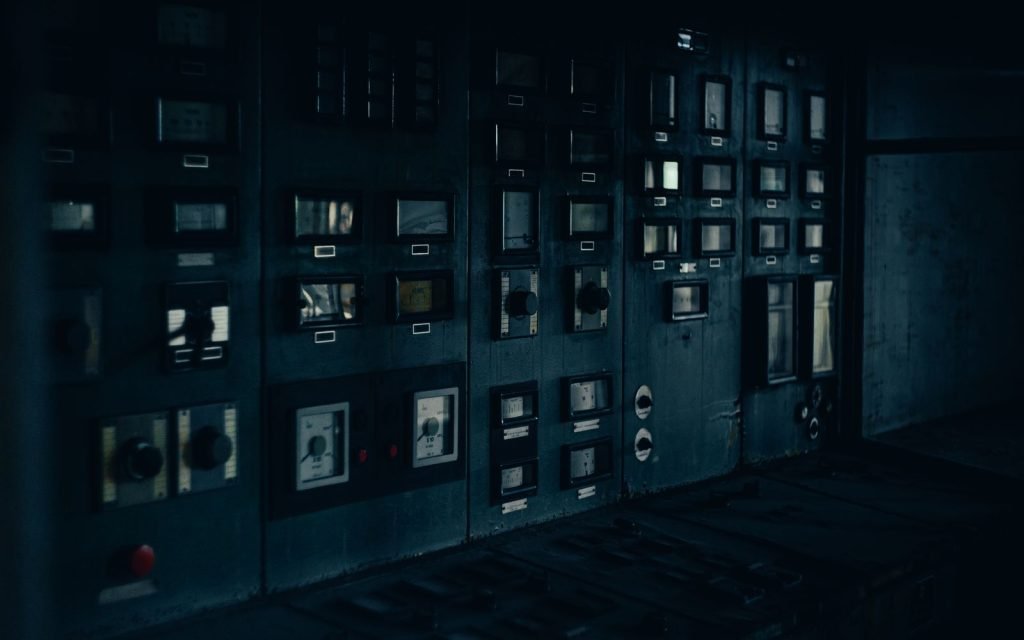 A panel of controls, and the question of which one this actually turns