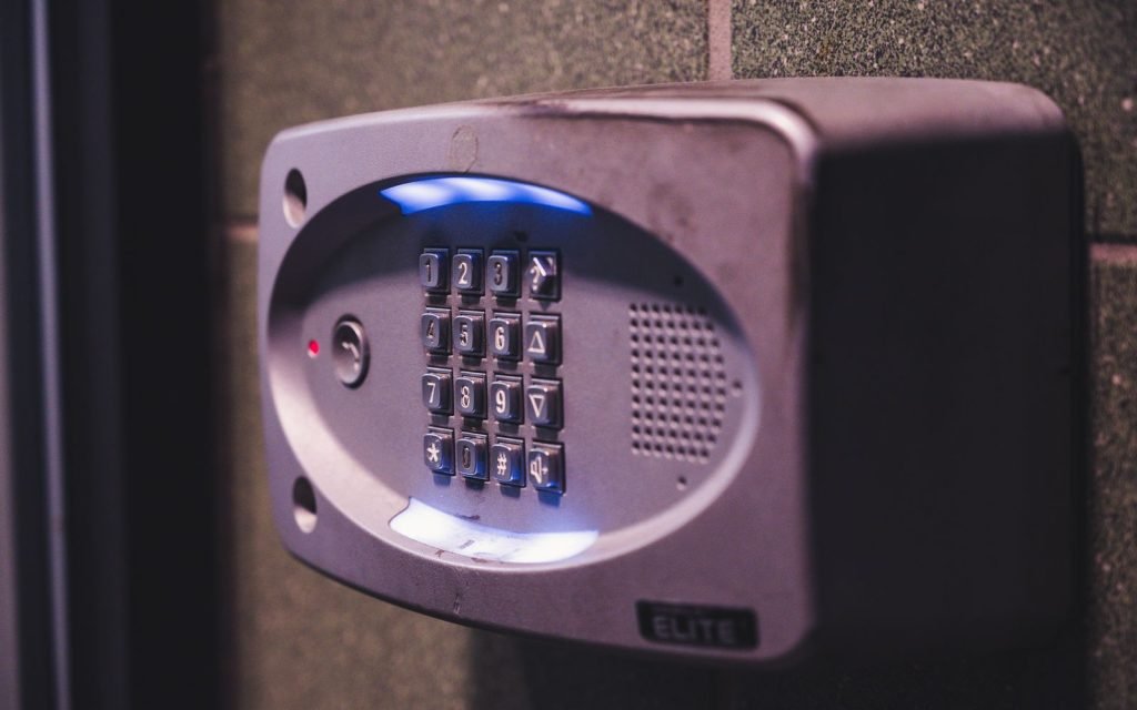A door that checks credentials instead of assuming them