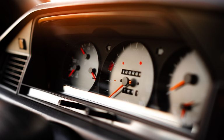 A gauge showing how much of the day's allowance is gone