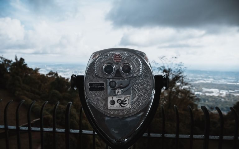 Everyone looking through the same pair of binoculars
