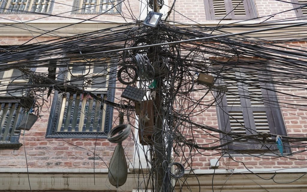 One cable pulled, and everything behind it moves