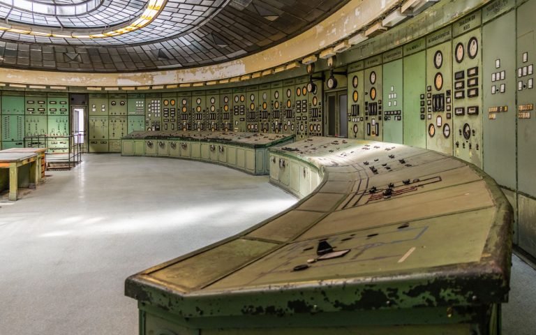 A panel of controls, and the question of which one this actually turns
