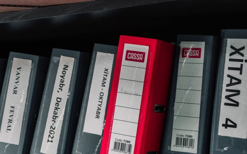 Labelled so the next person knows what they are holding