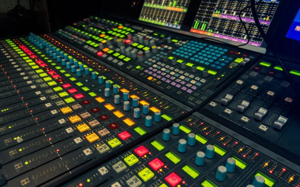 A panel of controls, and which one this actually turns